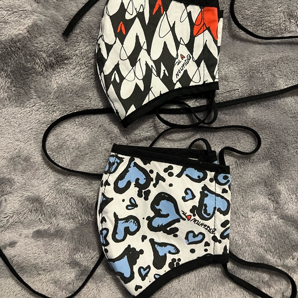 Brighton sweethearts masks (2) W/ Disposable Filter Slot